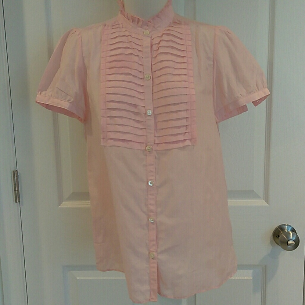 Banana Republic tuxedo button down